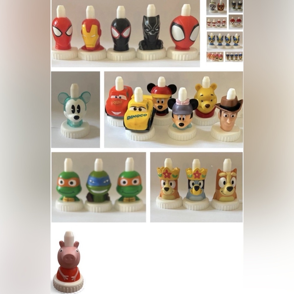 Good 2 grow topper bundle 41 total paw patrol marvel Disney bluey TMNT & more!